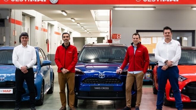 Toyota España y Cesvimap, juntos en la formación de técnicos en carrocería