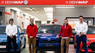 Toyota España y Cesvimap, juntos en la formación de técnicos en carrocería