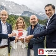 Tres españoles entre los 47 mejores concesionarios de Toyota de Europa