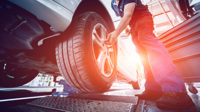 Las redes de neumáticos en España crecen el 2% hasta 5.888 talleres