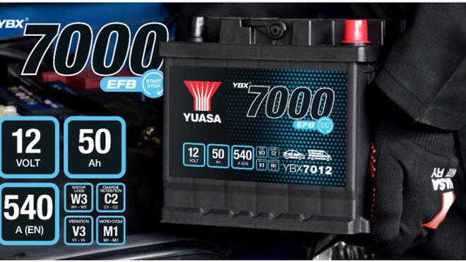 GS Yuasa presenta su nueva batería YBX7012 EFB Start-Stop