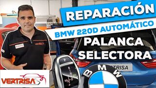 La diferencia entre reparar o cambiar piezas: avería en la palanca selectora del cambio en un BMW 220D