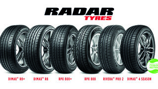 Top Recambios impulsa la marca Radar Tyres en España y Portugal en su oferta UHP y all season