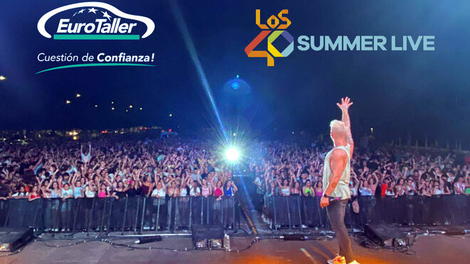 Eurotaller acompañará a la gira LOS40 Summer Live 2022 por toda la geografía española