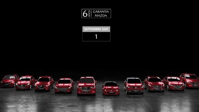 Mazda amplía la garantía de toda su gama hasta los 6 años