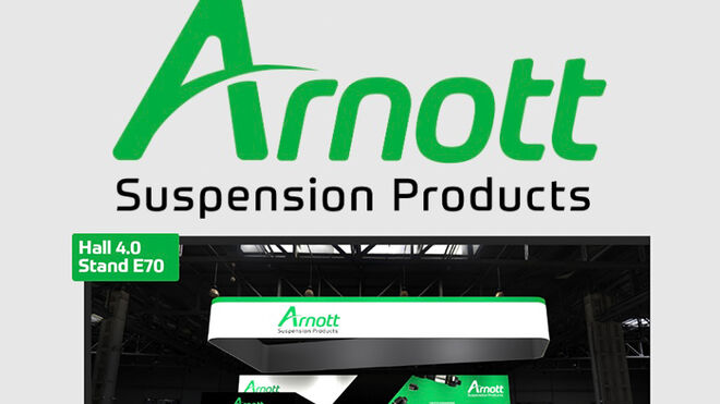 Arnott estrena logo poniendo el foco en los productos de suspensión