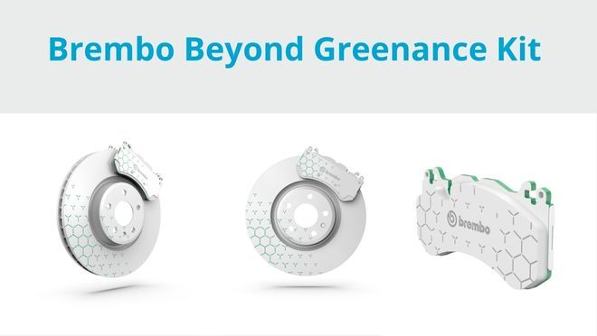 Increíble vídeo Zumbido Greenance Kit Concept, nueva gama de discos y pastillas de freno  sostenibles de Brembo