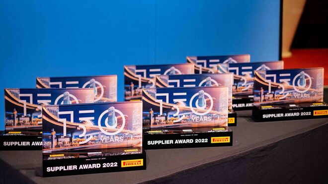 Pirelli premia a sus nueve mejores proveedores del año