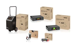 Osram lanza una gama de cargadores y comprobador de baterías para talleres