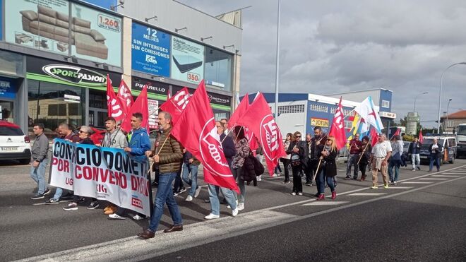 Convocada una huelga en el comercio del metal para el 22 de noviembre en Pontevedra