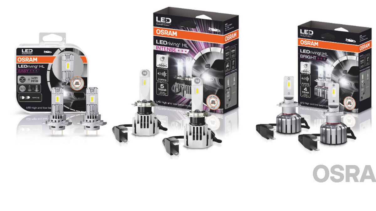 Liderando la innovación: OSRAM amplía la cartera de las lámparas LEDriving®  HL*