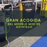 Gran acogida del nuevo modelo Midi Oxyhtech: en diez meses, casi 300 talleres la tienen