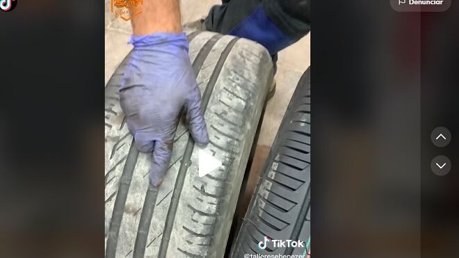 Taller alerta de un nuevo método para alterar neumáticos y hacerlos pasar por nuevos