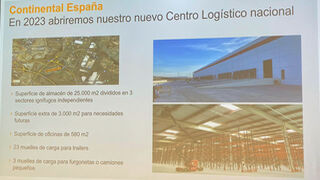 El nuevo centro logístico de Continental en Illescas (Toledo) estará operativo en enero