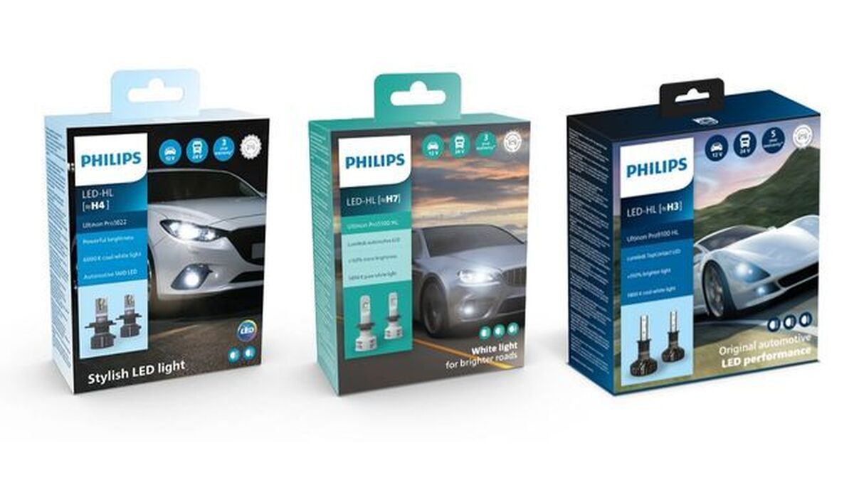 Philips Ultinon Pro6000: lámparas LED para faros halógenos