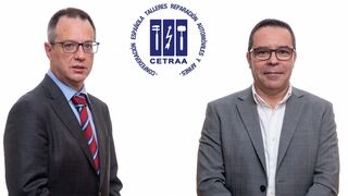 Luis Ursúa, nuevo vicepresidente segundo de Cetraa y Mario Pinilla, secretario de Junta