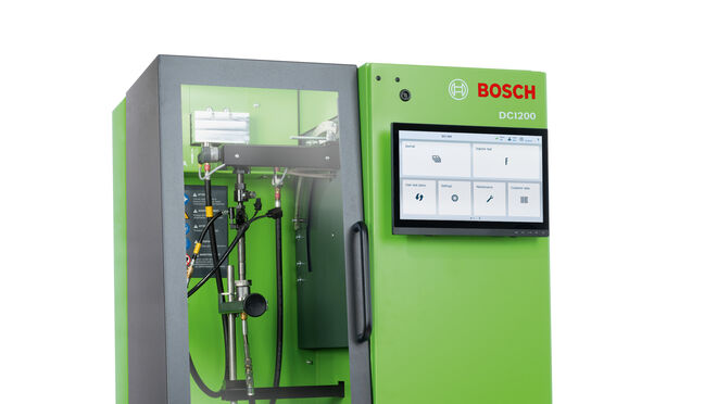 Bosch desarrolla el DCI 200, un banco de pruebas de inyectores Common Rail para turismos y camiones