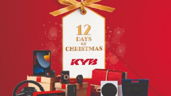 El calendario virtual de Adviento de KYB regala premios a talleres y distribuidores