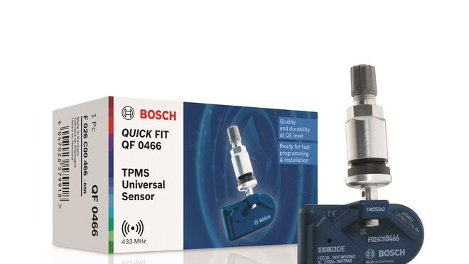 Bosch presenta sus nuevos sensores universales de presión de neumáticos Quick Fit