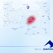 Sampa asegura el suministro y entrega de sus productos ante el terremoto de Turquía