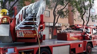 Sofocado por los propios mecánicos el incendio en un taller en Mallorca