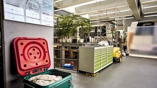 ¿Cómo promueven los textiles reutilizables la sostenibilidad en el taller?