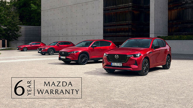  Mazda culmina el despliegue europeo de su garantía de seis años para  vehículos nuevos