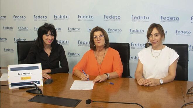 Los talleres de Toledo firman un convenio para la inserción laboral de migrantes