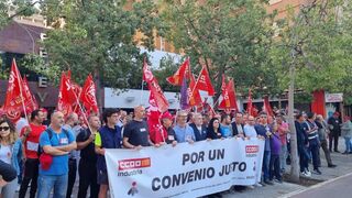 Los sindicatos valencianos aumentan las protestas por el bloqueo del convenio del metal