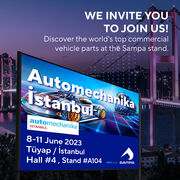 Sampa invita a conocer su "mundo" de soluciones en Automechanika Estambul