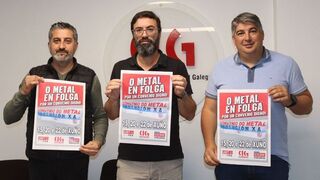 El metal de Pontevedra convoca tres días de huelga para reclamar un convenio "digno"