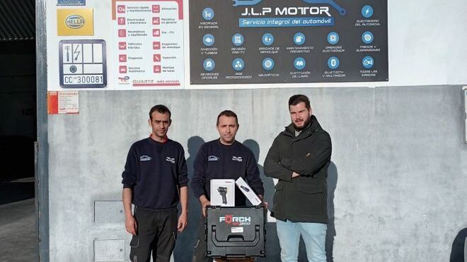 JLP Motor gana el pack especial de herramientas neumáticas de Förch
