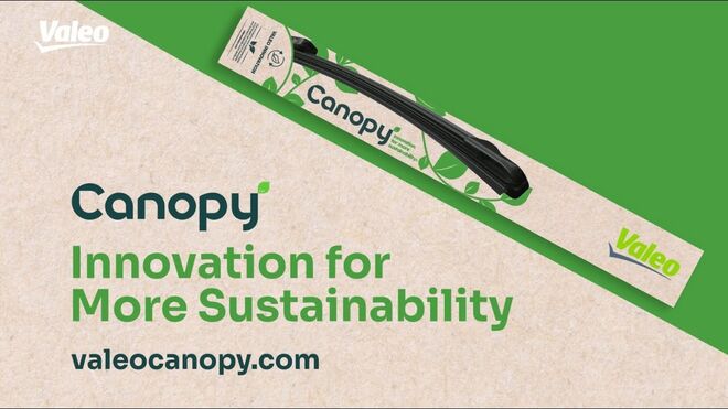 Valeo presenta Canopy, una nueva gama de escobillas más sostenible y duradera
