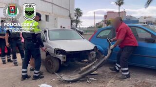 Denuncias vecinales permiten desmantelar un taller ilegal en Las Palmas de Gran Canaria