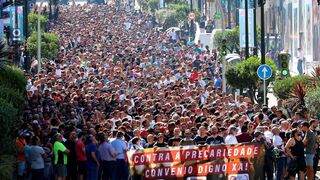 El metal de Pontevedra da un paso más y anuncia huelga indefinida
