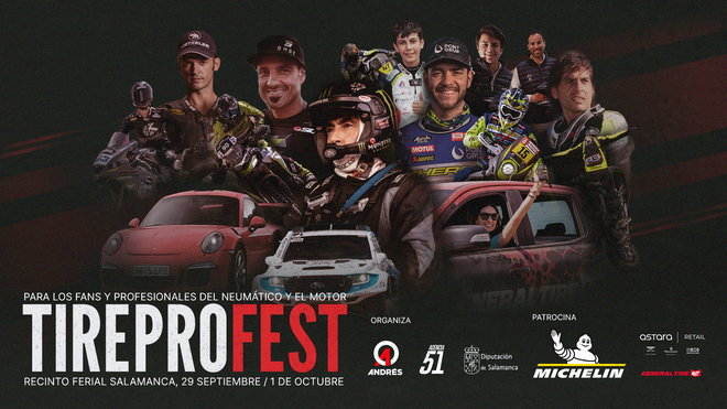 Grupo Andrés crea Tire Pro Fest, el festival del neumático para profesionales y aficionados