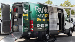 Feu Vert pone en marcha su servicio de taller móvil para flotas y compañías de alquiler