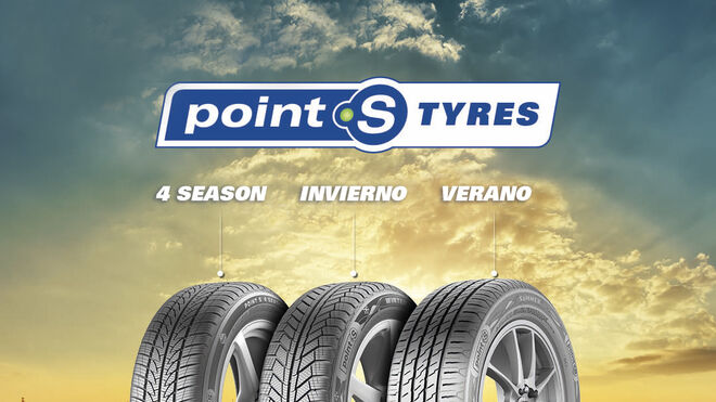 Los neumáticos Point S Tyres, ya disponibles en exclusiva en su red española