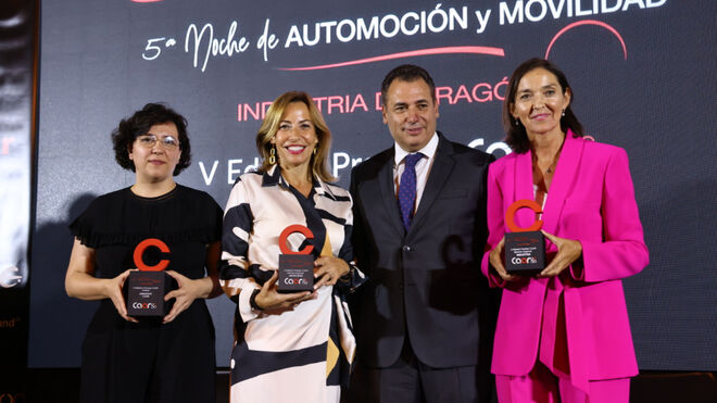 Elena Latorre (Mann+Hummel) galardonada con el premio "Dirigente del año" del CAAR