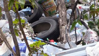 Melilla abre diez expedientes sancionadores por vertidos ilegales de neumáticos