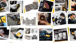 Mirka promociona su catálogo de productos para el taller