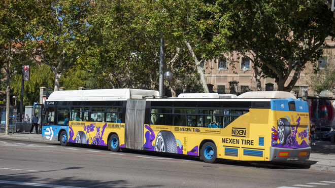 Los autobuses de Madrid y Barcelona, plataforma de la nueva imagen de Nexen Tire