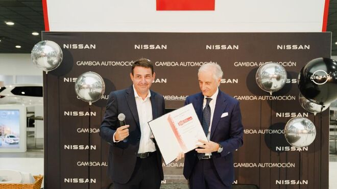 Nissan premia al concesionario madrileño Gamboa Automoción