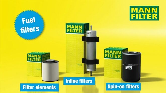 Los filtros de combustible garantizan el máximo rendimiento del motor