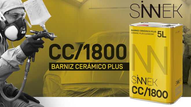 Sinnek presenta Cerámico Plus CC/1800, un nuevo barniz de secado ultrarápido