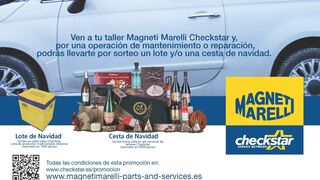 Magneti Marelli Checkstar sorteará un lote de productos italianos en cada uno de sus talleres