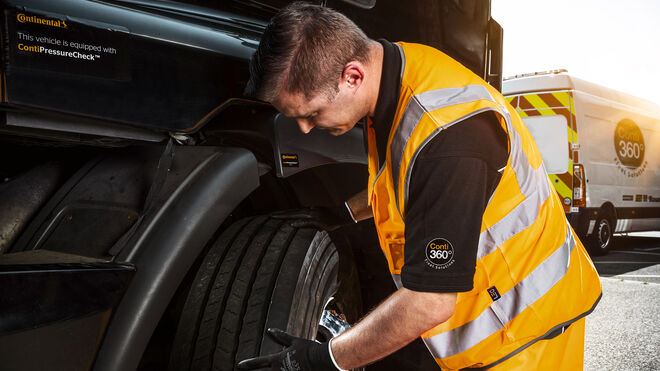 Continental, mejor proveedor de servicios de neumáticos para vehículos comerciales