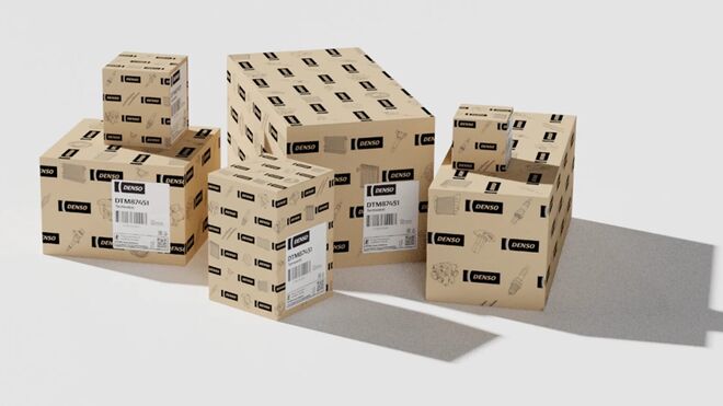 Denso introduce nuevos embalajes de cartón para sus termostatos