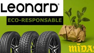 Midas presenta Leonard, su nueva gama de neumáticos reacondicionados