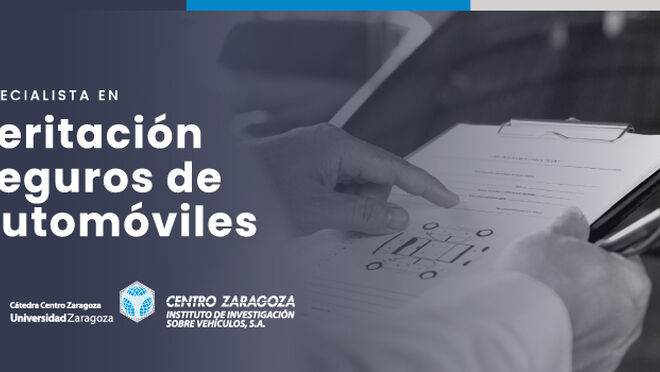 Centro Zaragoza convoca un nuevo curso de especialista en peritación de seguros de automóviles